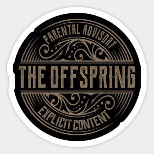 The Offspring Vintage Ornament Sticker